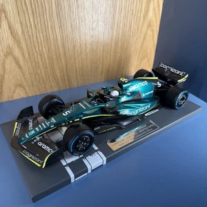 Minichamps Aston Martin AMR22 #5 Sebastian Vettel Monaco GP 2022 1/18 117220305 - Picture 1 of 6