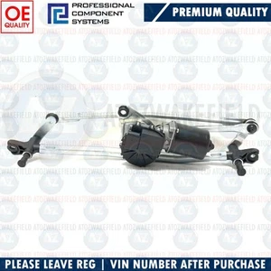 FÜR FIAT FIORINO QUBO CITROEN NEMO PEUGEOT BIPPER SCHEIBENWISCHERGESTÄNGE MOTOR SET VORNE - Bild 1 von 24