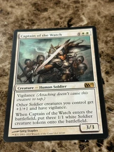CAPTAIN OF THE WATCH Magic MTG M13 Core Set - Picture 1 of 2
