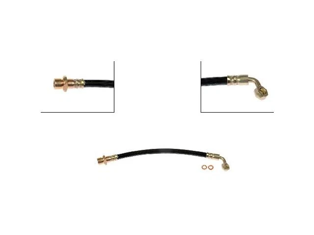 Manguera de freno trasera izquierda para Toyota Land Cruiser 1998-2007 2001 1999 2000 DN388FP Foto 1 de 1