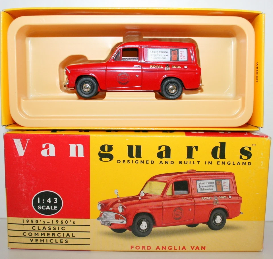 VANGUARDS 1/43 VA4000 FORD ANGLIA VAN ROYAL MAIL - Image 1 of 1