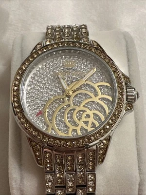 Reloj para mujer Juicy Couture Stella cristales de Swarovski de acero inoxidable necesita batería Foto 1 de 4