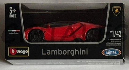 Bburago Lamborghini Centenario - Scala 1:43 burago 1/43 Rosso - Immagine 1 di 1