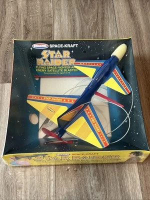 Vintage Stanzel Space Craft Star Raider Battery Powered Stock #1200 MADE In USA - Image 1 of 4