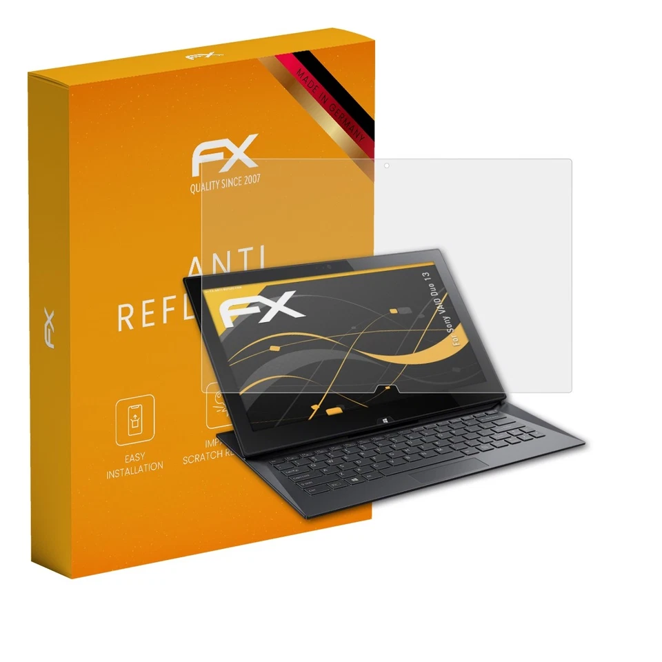 atFoliX 2x Screen Protection Film for Sony VAIO Duo 13 matt&shockproof - Image 1 of 4