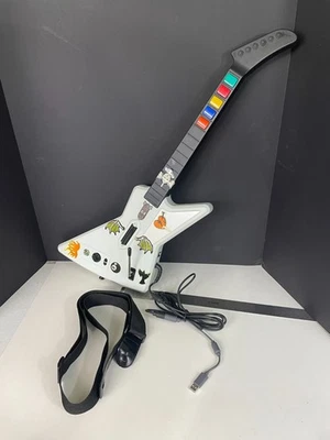 Xbox 360 Guitar Hero X-Plorer Controller RedOctane 95055 W/USB Breakaway ~ Works - Image 1 of 4
