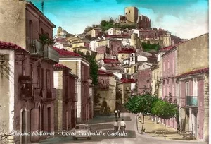 BUCCINO ( Salerno ) - Corso Garibaldi e Castello - Picture 1 of 1