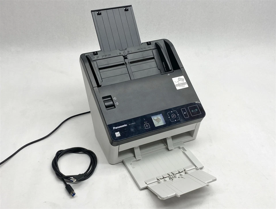 Panasonic KV-S1057C MK2 65PPM USB 3.0 Color Duplex Document Scanner *1,154 scans - Image 1 of 4