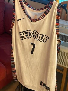 Camiseta deportiva de baloncesto Nike Kevin Durant Nike Nets Bed Stuy City Edition talla 50 - Imagen 1 de 11