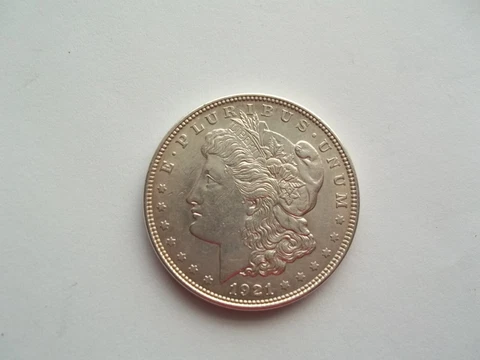 1921 D Morgan Silver Dollar Cover