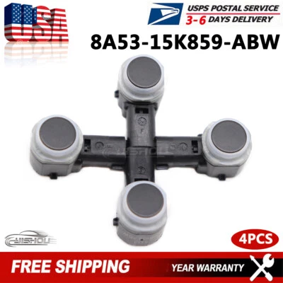 Juego 4X 8A5315K859AB Parachoques Inverso Objeto Respaldo Aparcamiento PDC Sensor de Ayuda para Ford Foto 1 de 4