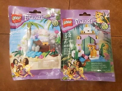 Lego Friends - Serie 4 - Juego de 2 - Tortuga y Tigre - NUEVO 41041 y 41042 Foto 1 de 4