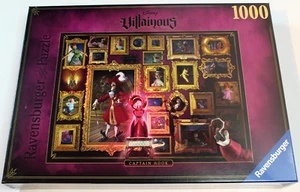 Disney Villainous Captain Hook Puzzle 1000 Piece Jigsaw Puzzle - Ravensburger - Picture 1 of 3