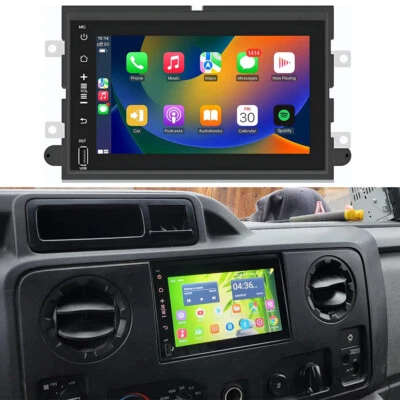 7"  For Ford E-350 Super Ford  Duty E-250 2011-2014 Car Radio Android 13 Carplay - Image 1 of 4