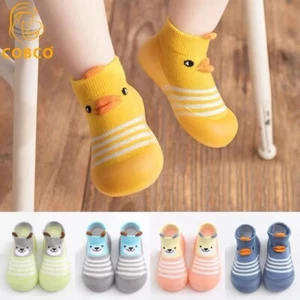 Non-Slip Baby Floor Socks – Cartoon Animal Shoes for Boys Girls Cotton(24) - Picture 1 of 12