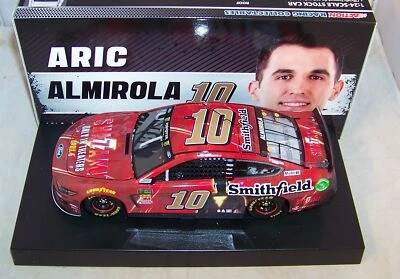 1:24 ACTION 2019 #10 SMITHFIELD SHAZAM MUSTANG ARIC ALMIROLA 1/505 LOW DIN #14 - Image 1 of 4