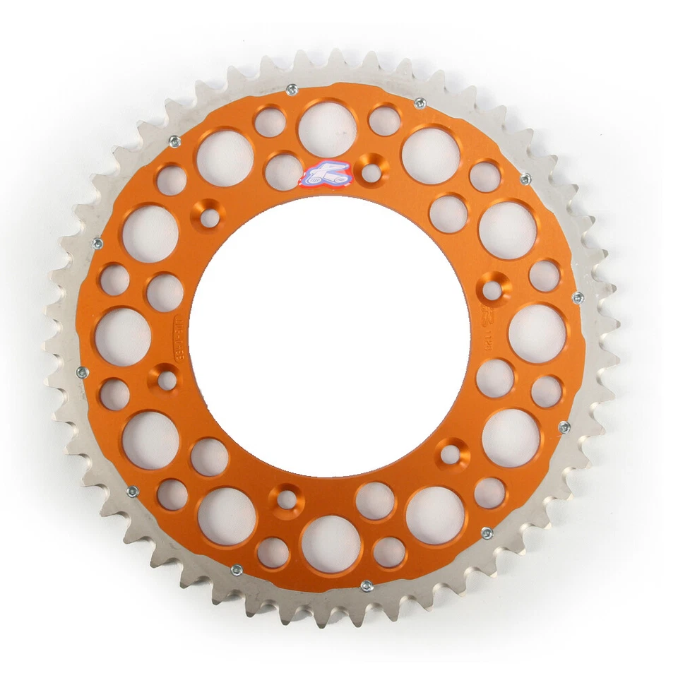 Piñón trasero Renthal Twinring naranja 52T para Husqvarna FC 450 2014-2015 Foto 1 de 1