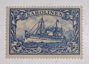 Travelstamps:Germany Karolinen Carolines Stamps UnWMK 2m Mint, Og, Hinged - Picture 1 of 5