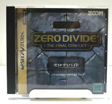Zero Divide The Final Conflict Sega Saturn from japan