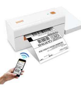 Impresora de etiquetas térmicas directas HPRT SK41 nueva con etiquetas - Imagen 1 de 6