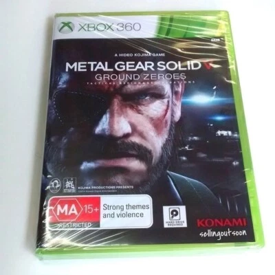 Metal Gear Solid V: Ground Zeroes Xbox 360 NEW RARE SEALED OZI Pre Phantom Pain - Image 1 of 4