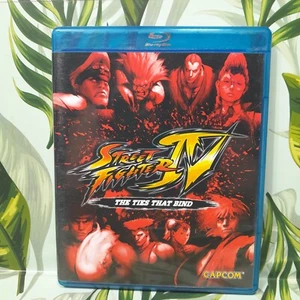 Street Fighter IV The Ties That Bind Blu-Ray And CD Soundtrack Capcom SF4 Anime - Picture 1 of 3