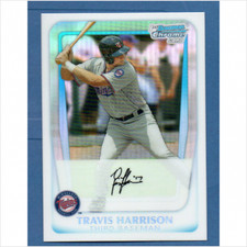 2011 (TWINS) Bowman Chrome Draft Prospects Refractors #BDPP41 Travis Harrison
