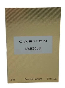 Carven L'Absolu 0.03 oz 1 ml Eau De Parfum Spray Mini/Travel Sample Vial - Picture 1 of 5