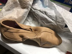 Nuevos zapatos punta ballet punta rusa-TALLA-13-O-12/5-- BRONCEADO - Imagen 1 de 3