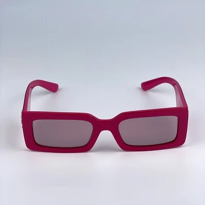 Gafas de sol D&G para hombre metálicas rosa espejo plateado rectángulo DG4416 33794Z NUEVAS Foto 1 de 4