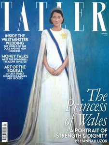 TATLER Magazine: Princess Kate Portrait, Duke of Westminster Wedding, July 2024 - Picture 1 of 3