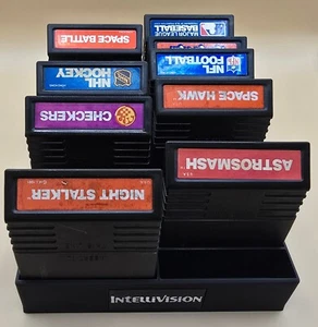 Intellivision - Cartridge Holder Storage Tray 20 slots - Picture 1 of 4