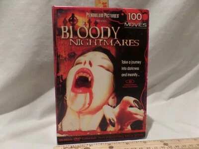 BLOODY NIGHTMARES ~ 100 Movie Mega Set ~  DVD ~ - Image 1 of 4