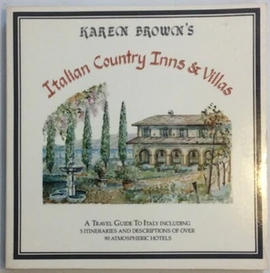 Karen Brown's Italian Country Inns & Villas 1985 Softback Clare Brown - Picture 1 of 12