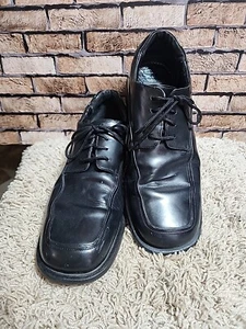 Bacco Bucci Oxfords Dress Shoes Mens Size 12 Black Leather  Lace Up 5652 - Picture 1 of 9
