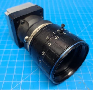 Basler 4k Mono GigE Camera with L5028 50mm 1:2.8 Lens raL4096-24gm - Picture 1 of 3