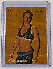 Rare Heather Jo Clark Future Stock MMA Refractor Rookie Card 1/1