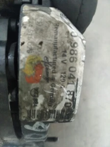 0986041870 alternator for VOLKSWAGEN PASSAT BERLINA (3B2) 1998 438718 - Imagen 1 de 6
