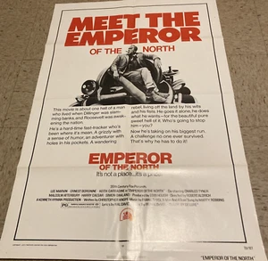 Póster original de la película Emperador del Norte 27x41 Lee Marvin 1973 - Imagen 1 de 7