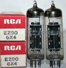 6X4/EZ90/CV493 RCA TOP "O" GETTER MADE IN ITALY QTY- 2 Pcs.