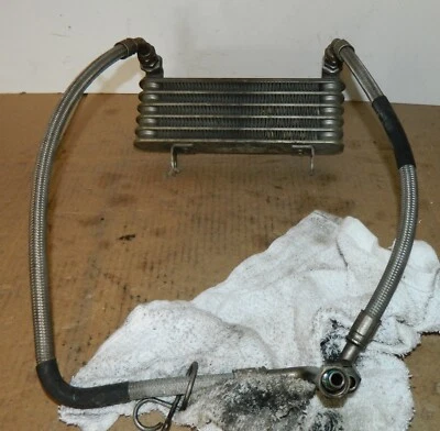 Oil Cooler w/ Stainless Steel Lines Ducati Supersport 750SS 800SS 900SS 1000SS  - Image 1 of 3