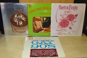 4 LOT RAGTIME SCOTT JOPLIN 2LP NEXUS AMERICAN BEAUTY FREDDY HALL GAY NINETIES - Picture 1 of 24