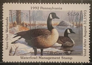 US Stamps - SC# RW PA 10 - Duck Stamp - Unused NG - CV $9.00 - Picture 1 of 1
