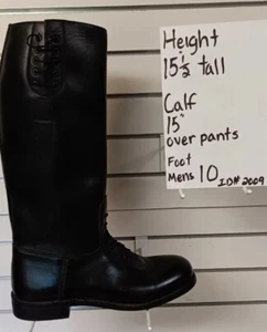 Botas de patrulla de motocicleta para hombre talla 10 - Imagen 1 de 4
