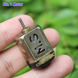 Mini 130 Electric Motor DC 3V-6V Strong Magnetic Carbon Brush RC Boat Car Model - Picture 1 of 2