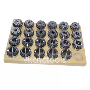 Juego de Collet ER40 (23 piezas) Tamaño Métrico Abrazadera de Resorte de Alta Precisión - Imagen 1 de 6