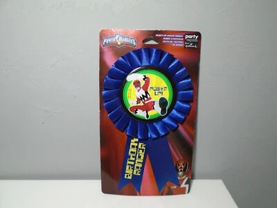 CINTA HALLMARK PARTY EXPRESS POWER RANGERS INVITADO DE HONOR (MF197) Foto 1 de 2