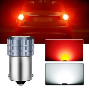 2Pcs 1156 1157 LED Bulbs 15SMD Car Tail Reverse Backup Light Turn Signal Lamps - Picture 1 of 15