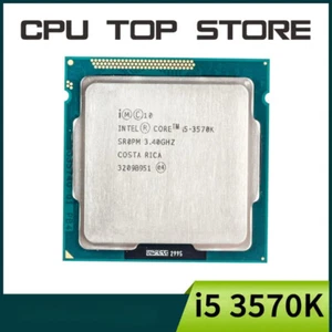 For Intel Core I5 3570K 3.4GHz 4-Core 4-Thread CPU Processor 77W LGA 1155 New - Picture 1 of 2