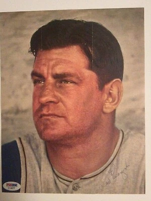 Ted Kluszewski Autograph Sport Mag Photo   PSA DNA  Signed  Auto - Image 1 of 2